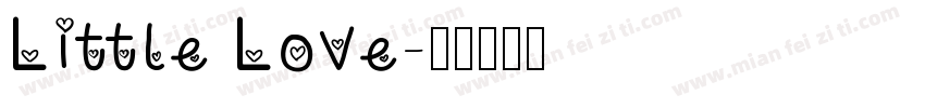 Little Love字体转换